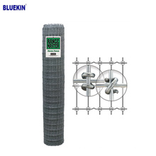 cheapest price 1.8m hot dipped galvanized grassland farm field fence Woven Cattle Welded Wire Mesh farm Fence